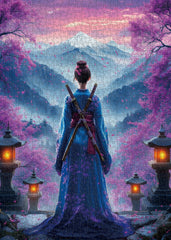 Puzzle Sakura Samurai 1000 pezzi