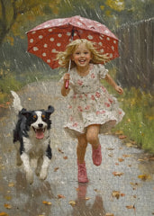 Rainy Day Joy Jigsaw Puzzle 1000 Pieces