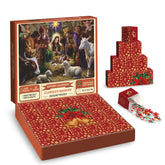 Glorious Manger Advent Calendar puzzle puzzle 1000 pezzi