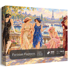 Parisian Flappers Jigsaw Puzzle 1000 Pieces