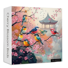 Kirschblütenvögel Puzzle 1000 Teile