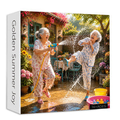 Golden Summer Joy Jigsaw Puzzle 1000 Pieces