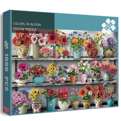 Farben in Bloom Puzzle 1000 Stücke