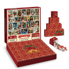 Babbo Natale Memories Calendario Avvento puzzle puzzle 1000 pezzi