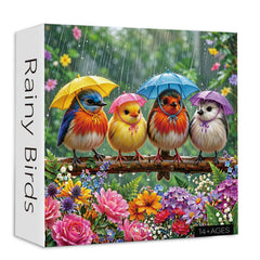 Puzzle Rainy Birds 1000 pezzi