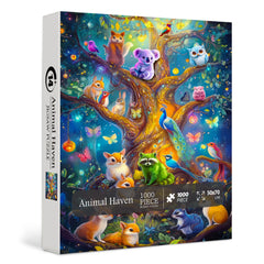 Puzzle Jigsaw Animal Haven 1000 Pièces