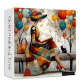 Puzzle Temps de lecture tranquille 1000 pièces