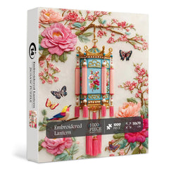 Puzzle con lanterna ricamata, 1000 pezzi