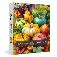 Ernte -Glühpuzzle 1000 Stücke