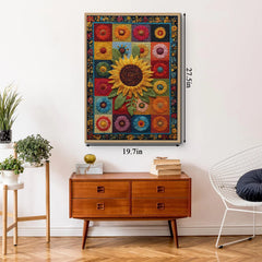 Sunflowers Patchwork Puzzle 1000 Pizzle 1000