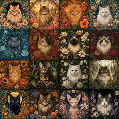 Bloom Cat Codex Jigsaw Puzzle 1000 Pieces