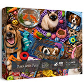 Puzzle Días con Mascotas 1000 Piezas