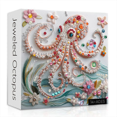 Puzzle di polpo ingioiellato puzzle 1000 pezzi