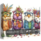 Stilvolle Küken Puzzle 1000 Stücke