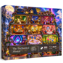 The Enchanted Manor Jigsaw Puzzle 1000 Pieces