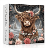 Highland Cow Serenity Jigsaw Puzzles 1000 piezas