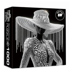 Étincelant Femme Puzzle 1000 pièces