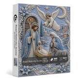 Pearl Nativity Scene Jigsaw Puzzle 1000 Pieces