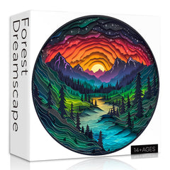 Foresta dreamcape puzzle puzzle 1000 pezzi