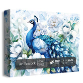 Puzzle en bois Art Peacock 1000 pièces