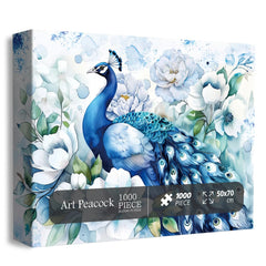 Art Peacock Jigsaw Puzzle 1000 Pieces