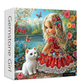 Gemstone girl puzzle puzzle 1000 pezzi