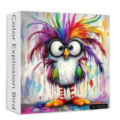 Color Explosion Bird Jigsaw Puzzle 1000 Pieces