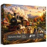 Herbstlauf-Puzzle 1000 Teile