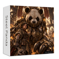 Steel Panda Jigsaw Puzzle 1000 Pieces