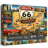 Route 66 Travel Jigsaw Puzzle 1000 Pieces