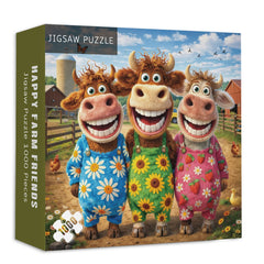 Puzzle Happy Farm Friends da 1000 pezzi