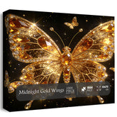Midnight Gold Wings Puzzle 1000 Teile