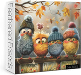 Puzzle Amis à plumes 1000 pièces