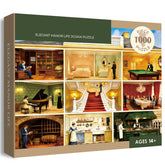 Elegantes Manor Life-Puzzle, 1000 Teile
