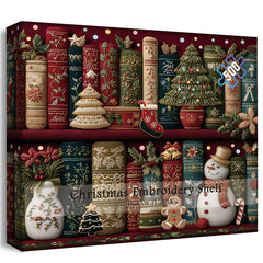 Christmas Embroidery Shelf Jigsaw Puzzle 500 Pieces