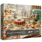 Window to Sweets Jigsaw Puzzle 1000 Pieces