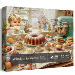 Window to Sweets Jigsaw Puzzle 1000 Pieces