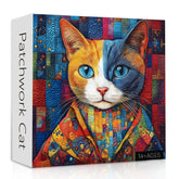 Patchwork-Katzen-Puzzle 1000 Teile