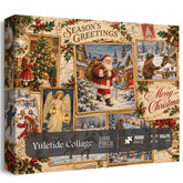 Yuletide Collage Jigsaw Puzzle 1000 Pieces