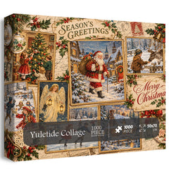 Yuletide Collage Jigsaw Puzzle 1000 Pieces