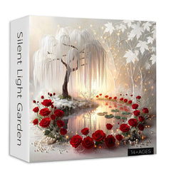 Puzzle del giardino silenzioso e luminoso, 1000 pezzi