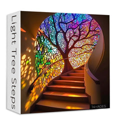 Passi di alberi leggeri puzzle puzzle 1000 pezzi