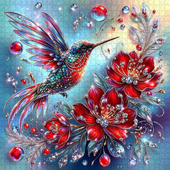 Edelstein-Kolibri-Puzzle 1000 Teile