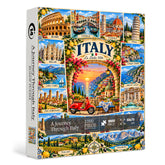 A Journey Through Italy Jigsaw Puzzle 1000 Pieces