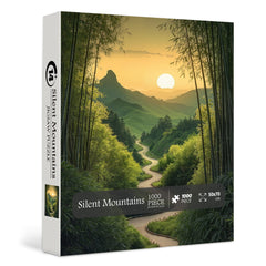 Silent Mountains Jigsaw Puzzle 1000 Pieces