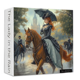 The Lady in the Rain Jigsaw Puzzle 1000 Pieces