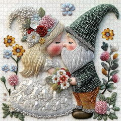 Puzzle Gnomi Innamorati 1000 Pezzi