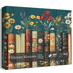 Literarische Blüten Puzzle 1000 Teile