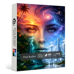 Dual Realms Jigsaw Puzzle 1000 Pieces