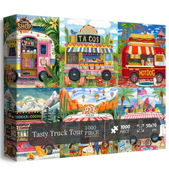 Tasty Truck Tour Jigsaw Puzzles 1000 Pieces